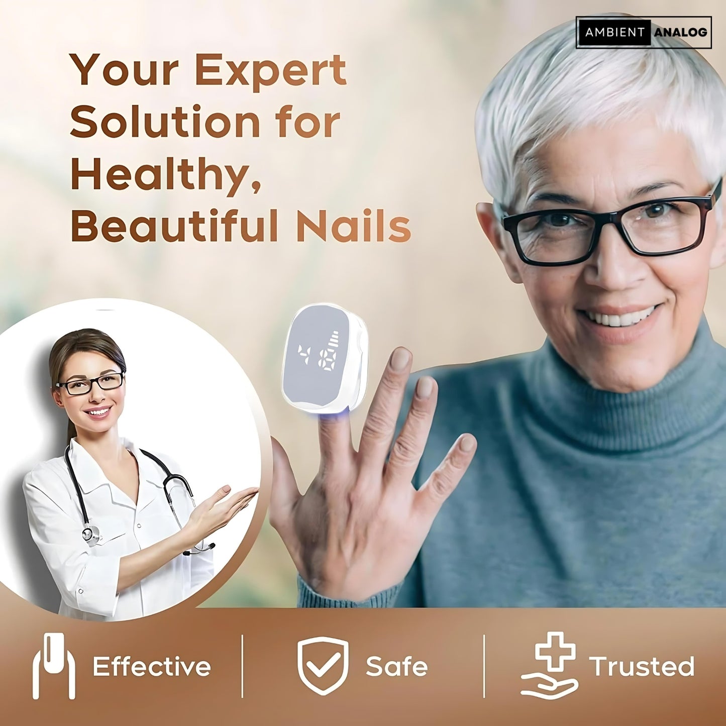 AmbientAnalog™ Nail Fungus Treatment Light